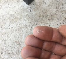 Sable issue de la salle