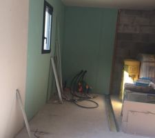 Isolation plus placo de toutes les pi&egrave;ces