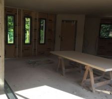 Isolation plus placo de toutes les pi&egrave;ces