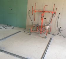 Isolation plus placo de toutes les pi&egrave;ces