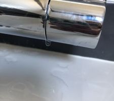 2 eme robinet posé et toujours pas possible de s?en servir car non adapté doit être à nouveau change