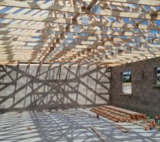 Montage charpente