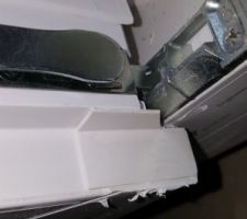 Fenêtre non ébavurée