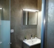 Aménagement de notre salle de douche privative, enfin !