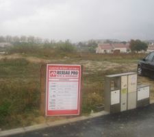 Affichage du permis de construie le 24/10/2010