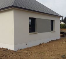 Enduit prb blanc de noirmoutier et gris sans ref mais équivalent à gros vert de chez weber