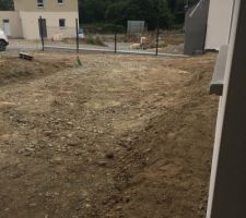 Terrassement ok!
