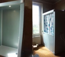Cabine de douche PMR - Maison de mon père.