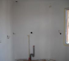 Premier essai de peinture... 1Ere couche