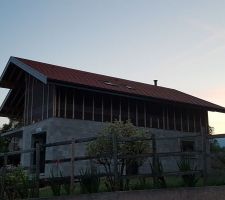 Tuile posée, Toit fini !