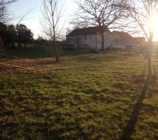 Vue terrain c&ocirc;t&eacute; sud