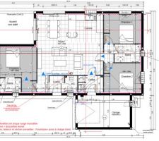 Plan définitif de notre maison