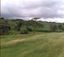 Voici le terrain en position Sud-Est