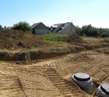 Avancement des travaux du lotissement tranche 3 et 4