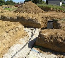 Avancement des travaux du lotissement tranche 3 et 4