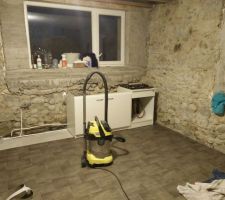 La cuisine prend forme