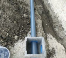 Je creuse la tranchée