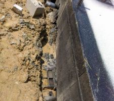 Traitement anti-thermites, il y aura un drainage périphérique