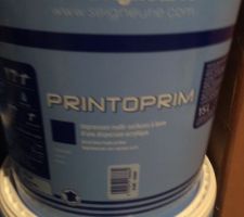 Peinture Seigneurie Gautier
Printoprim pour sous couche