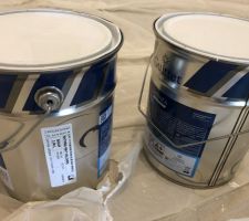 Peinture guittet blanc r&eacute;solu chambre parentale