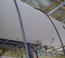 Plafond en plaques BA13