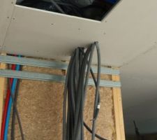 Plafond en plaques BA13