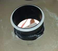 Plafond en plaques BA13 - réservation pour VMC