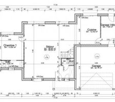 Plan rez-de-chaussée