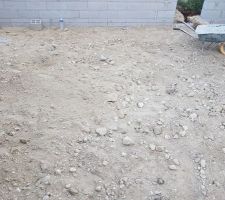 Préparation dalle garage et cellier
