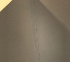 Plafond en haut des escaliers