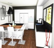 Perspective de notre future cuisine suite