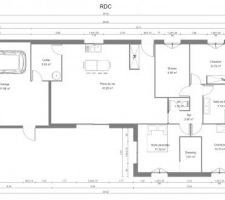 Plan proposé par le constructeur Chantal B