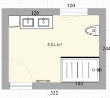 Salle de bain enfants