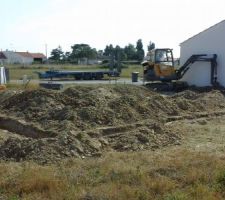 Creusement des fondations