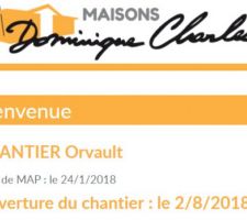Date d?ouverture de chantier