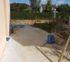 Dalle pour le futur garage