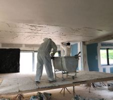 Plafond plâtre