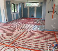 Circuit plancher chauffant