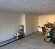 Peinture mur garage