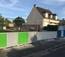 Installation des Grilles Chantier