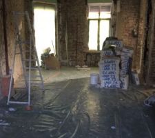 Annexe pendant travaux de démolition