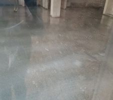 La 2 ème dalle intérieur