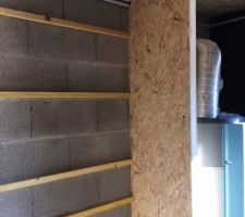 Aménagement garage.