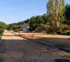 Les loooongs travaux du lotissement