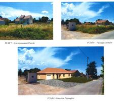 Vue maison et autour