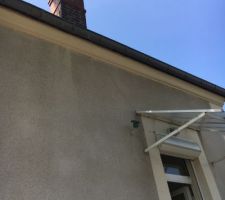 Fissur mur cot&eacute; sapin