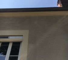 Fissur mur cot&eacute; sapin