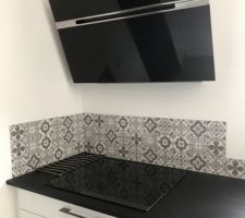 Cuisine avec ma crédence coup de c?ur