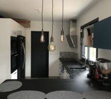 Cuisine avec mon luminaire