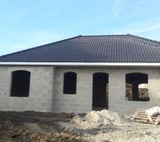 Toiture terminé